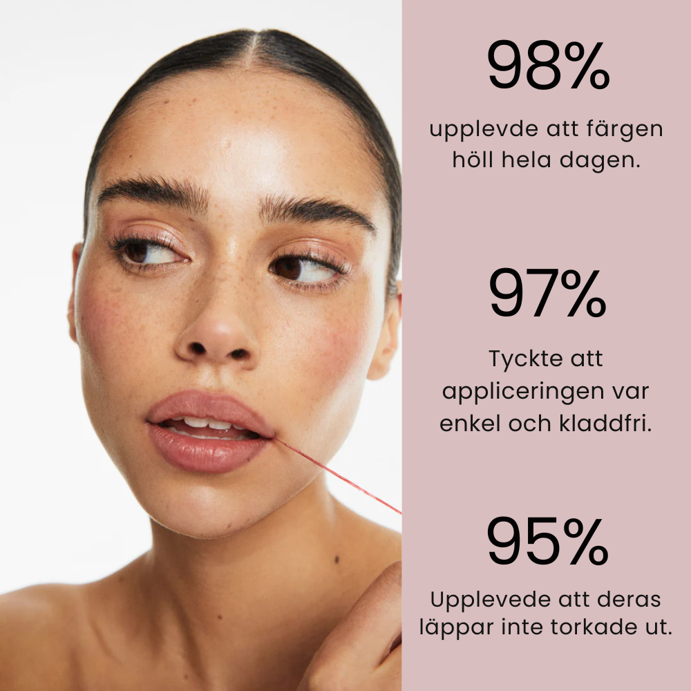 LushStain – perfekta läppar hela dagen, utan touch ups